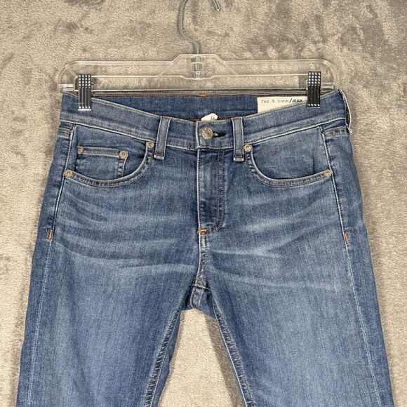 Rag & Bone Jeans Womens 0 25" Blue Ankle Skinny Basic Casual‎ Neutral Everyday - Picture 4 of 12